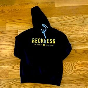 Black reckless hoodie